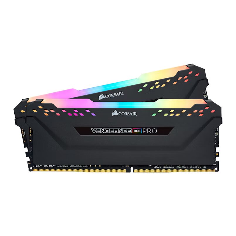 Corsair Vengeance RGB Pro 16GB (2x8GB) DDR4 PC4-25600C18 3600MHz Dual Channel Kit (CMW16GX4M2D3600C18)