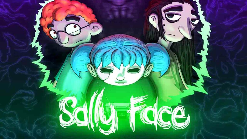 Sally face game title screen