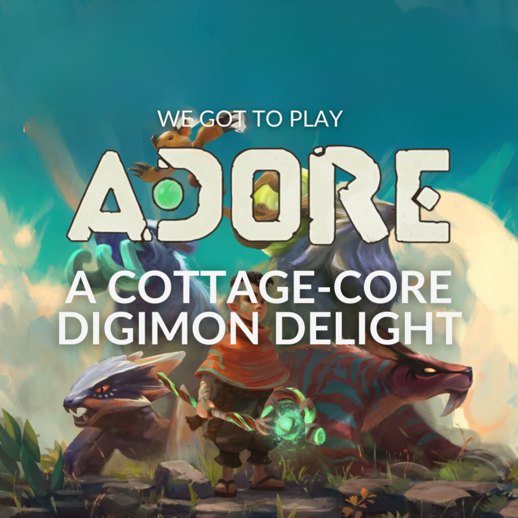 Adore Digimon Cottage Core Feature Image