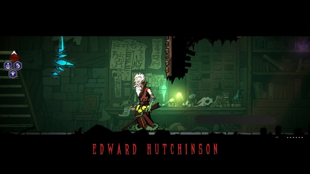 Edward Hutchinson, one of the first bosses you'll face