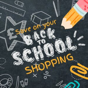 Save on your Back to School Shopping