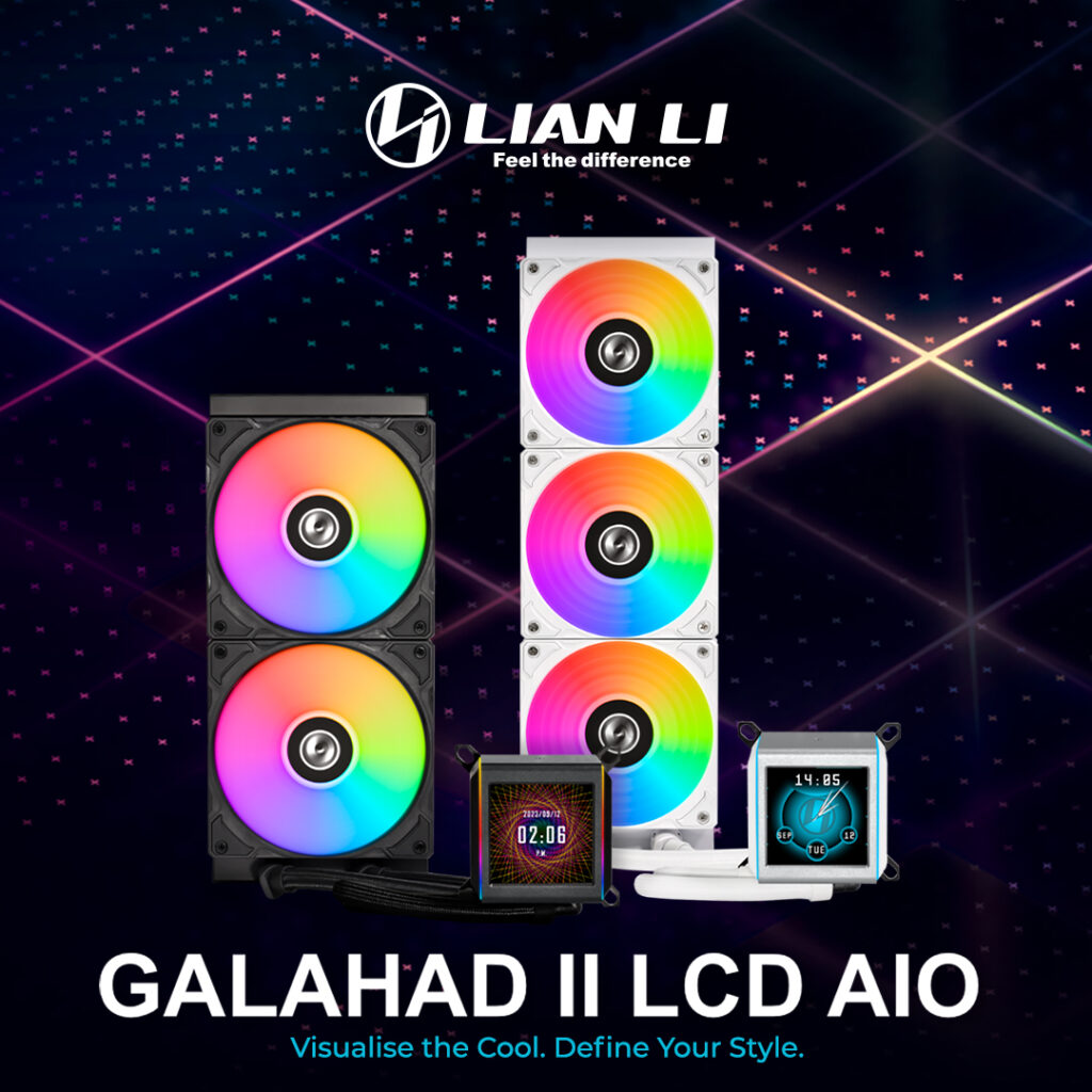 Lian Li Galahad II LCD AIO cooler featured image