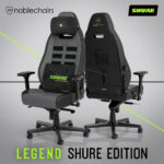 When Two Epic LEGENDs Come Together: Shure and noblechairs 
