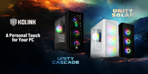 Kolink Unity Solar and Cascade PC Cases