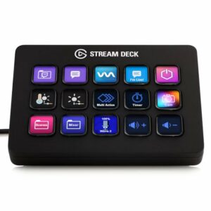 Elgato USB 15 Key Customisable Stream Deck V2 (10GBA9901)