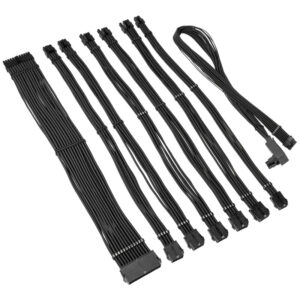 Kolink Core Pro 12V-2x6 Extension Cable Kit Type 2 Black