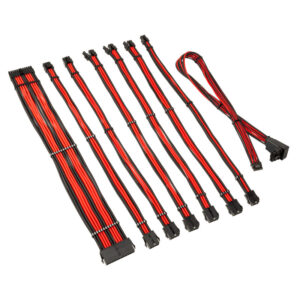 Kolink Core Pro 12V-2x6 Extension Cable Kit Type 2 Red