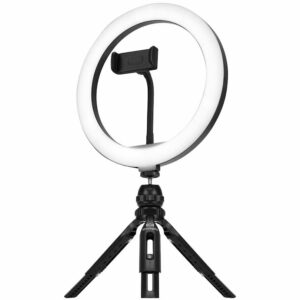 Streamplify LIGHT 10" Ring Light, 5V USB White LED - Black