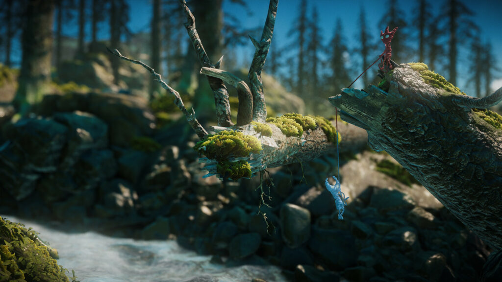 Unravel Two game still from Steam