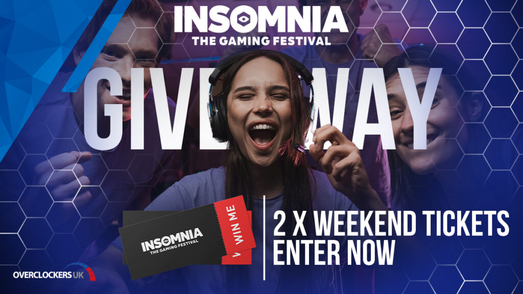 Insomnia 72 giveaway