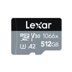 Lexar Professional 1066x 512GB microSDXC UHS-I Flash Memory Card (LMS1066512G-BNANG)