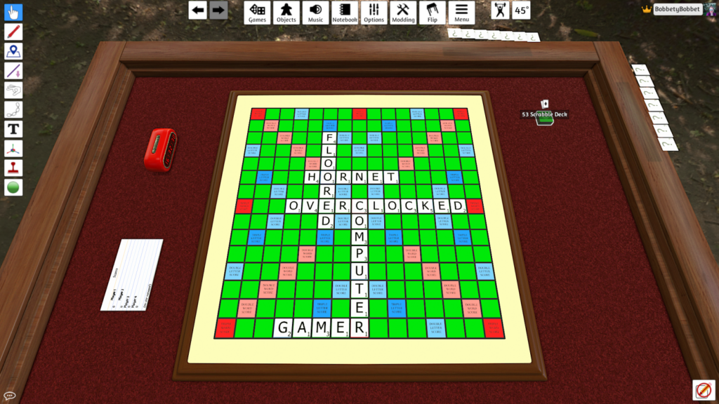 Tabletop Simulator: Scrabble