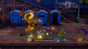 TMNT Arcade Wrath of the Mutants  Turtle Power
